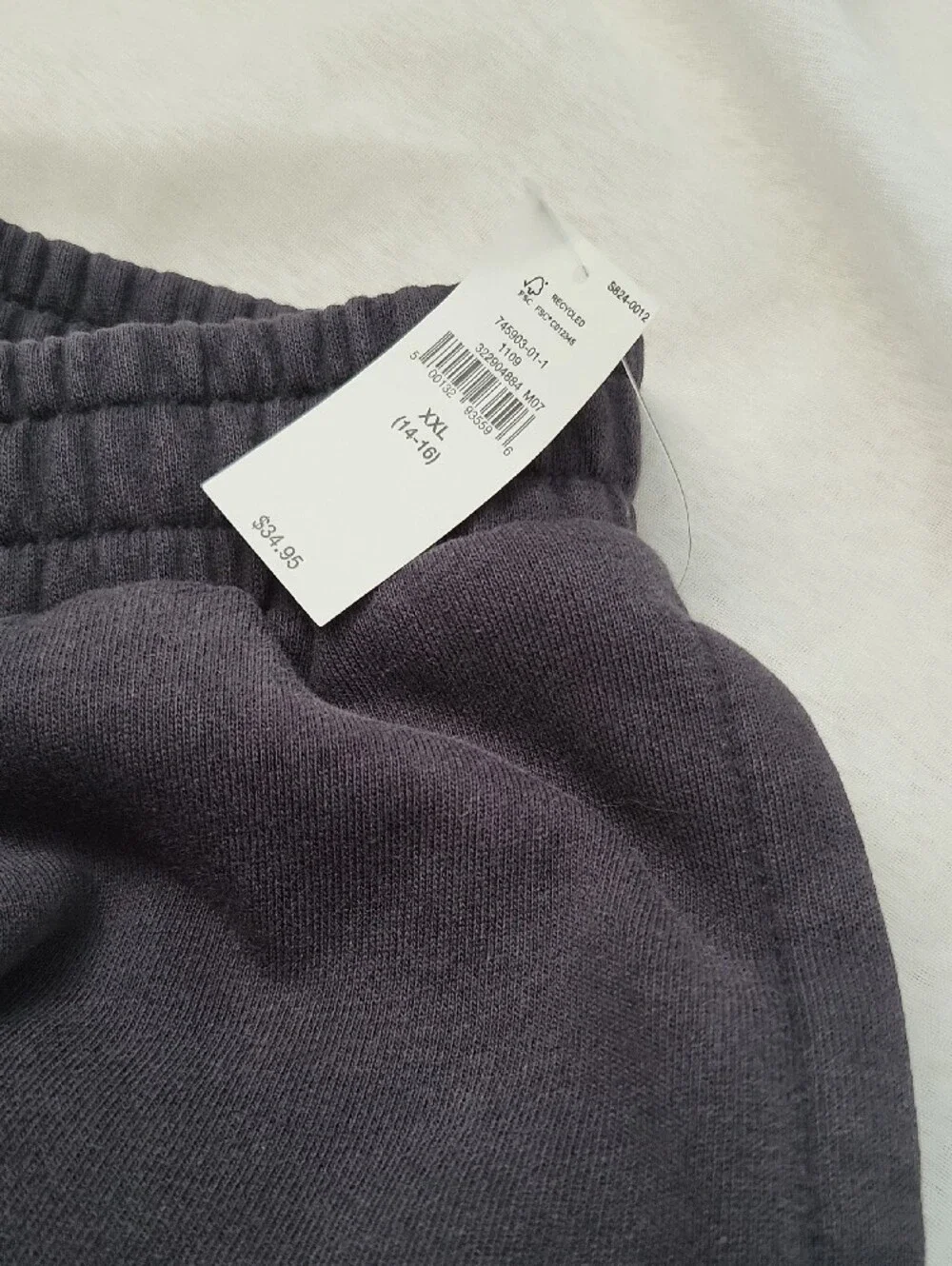 GAP Kids Dark Charcoal Elastic Waist Sweat Shorts